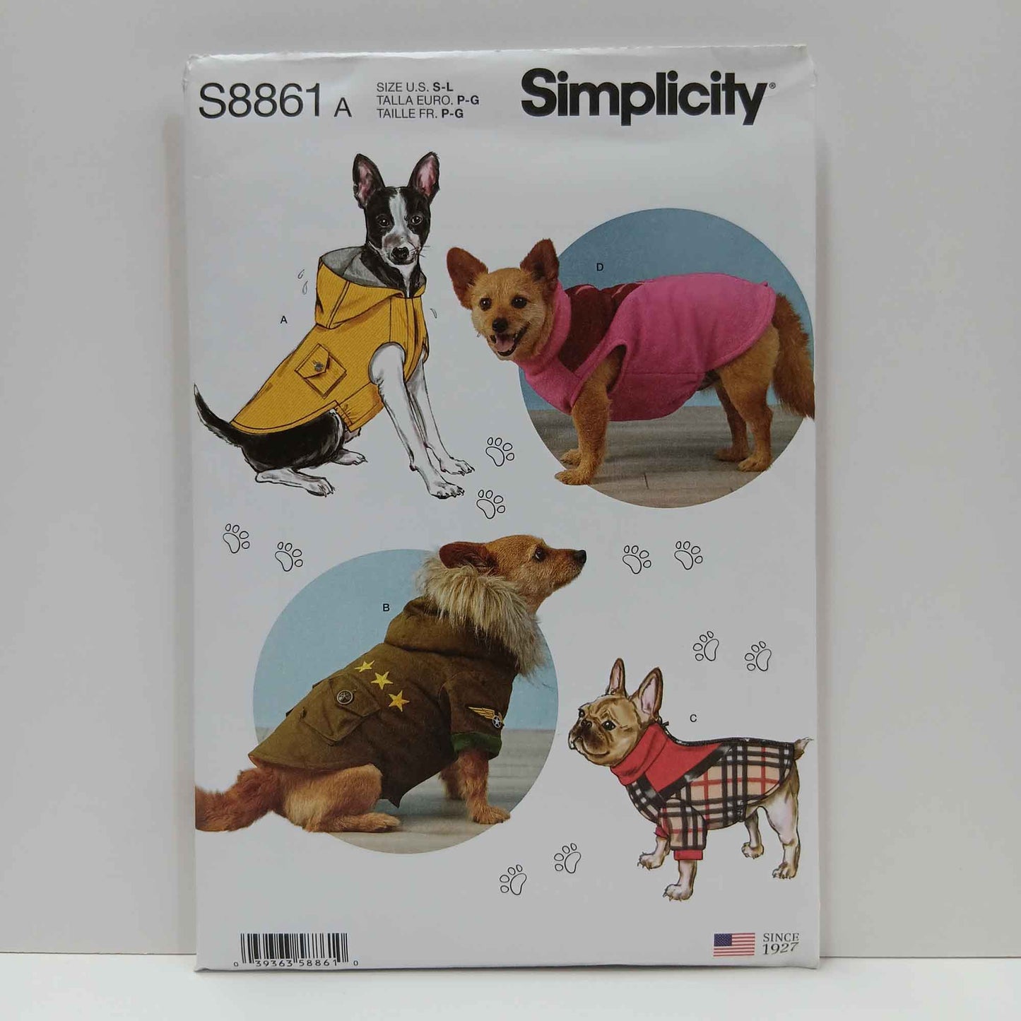 S8861 Dog Coats
