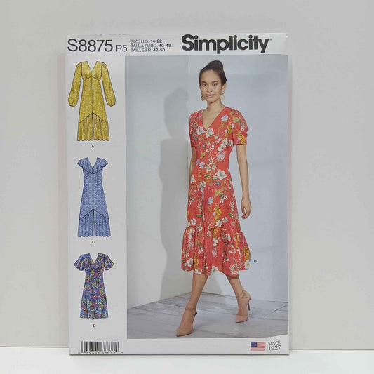 S8875 Misses Dresses