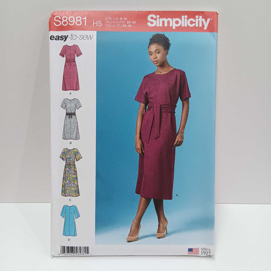 S8981 Misses Dresses