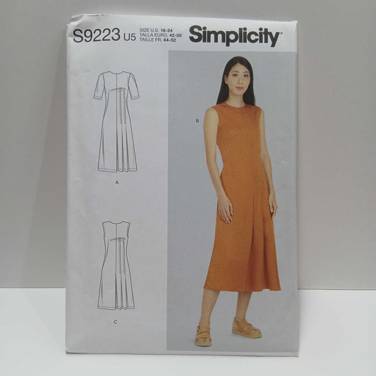 S9223 Misses Pleated Dress