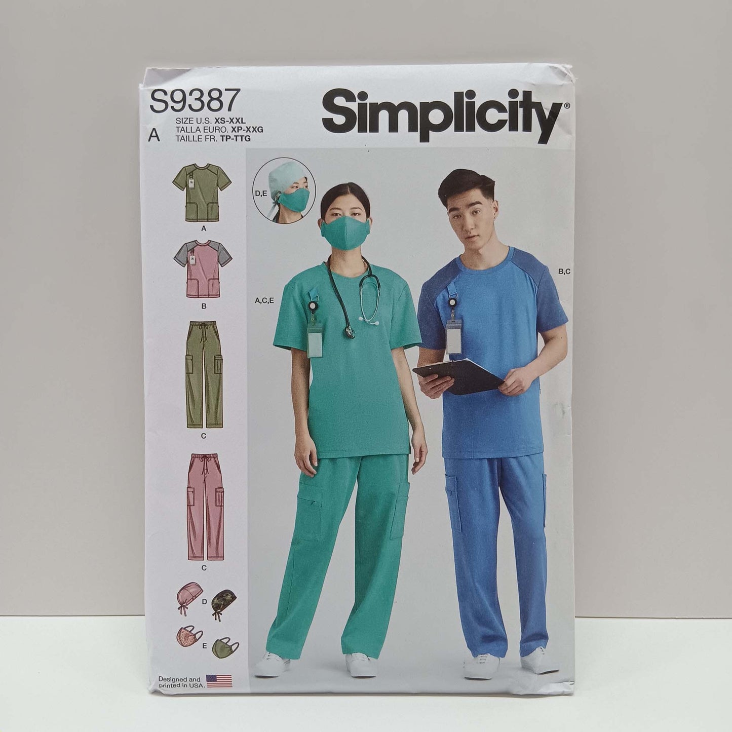 S9387 Unisex Knit Scrub Tops