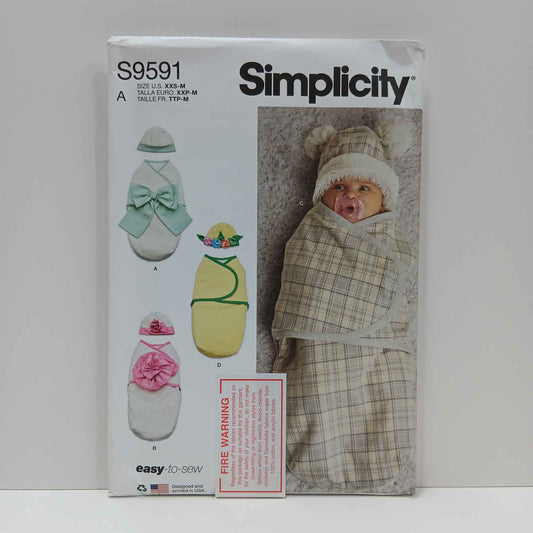 S9591 Baby Buntings and Hats