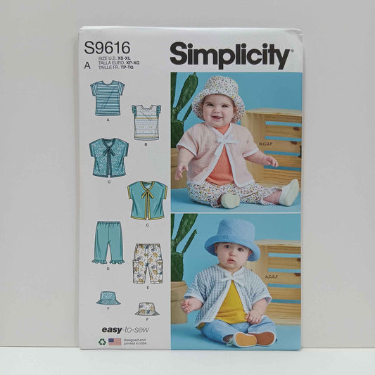 S9616 Baby Shirts, Jacket, Pants