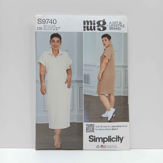 S9740 Misses Knit Dress