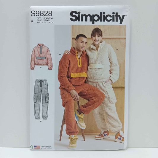 S9828 Unisex Sweatshirt and Pants
