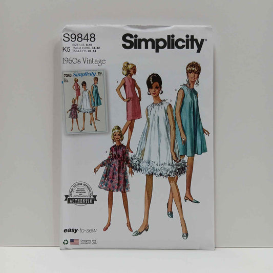 S9848 Vintage Misses Dresses