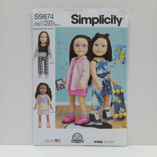 S9874 18" Doll Clothes