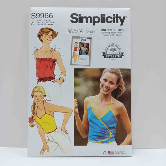 S9966 Misses Vintage Tops