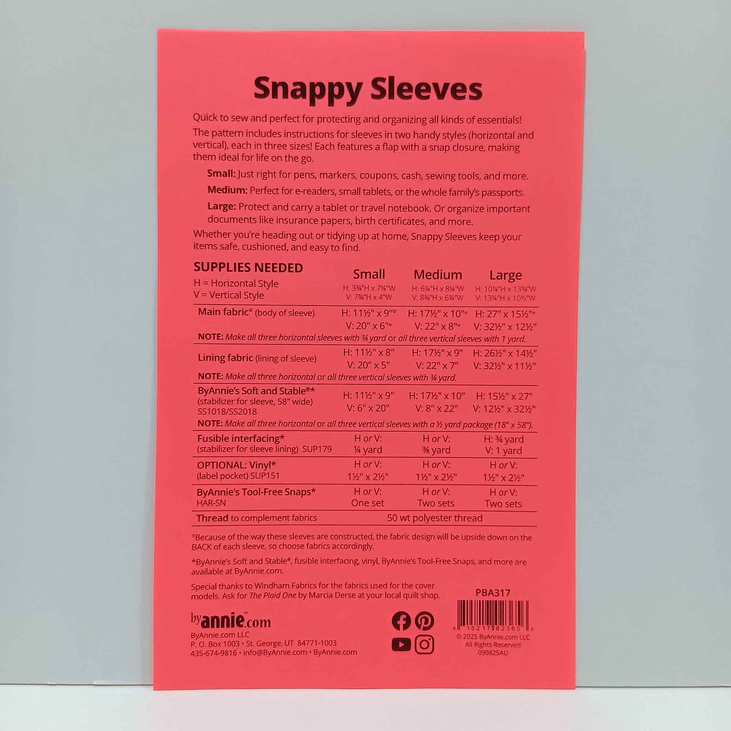 NEW - Snappy Sleeves