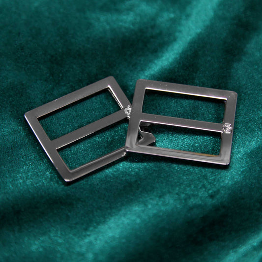 Widemouth Sliders 1" Flat Metal