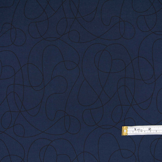 Squiggle - Navy