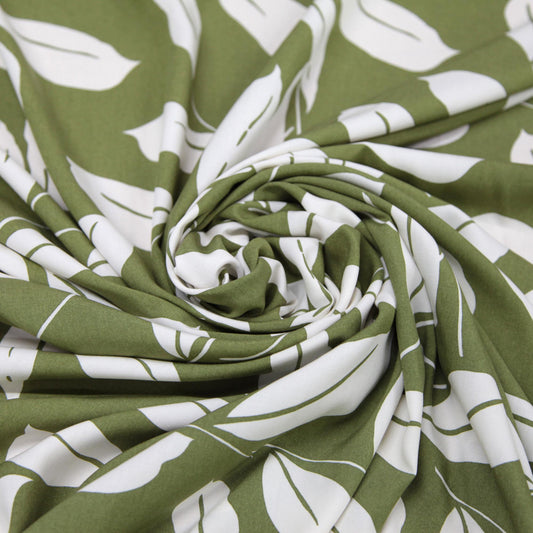 Viscose Fabric - Light Olive Green