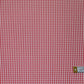 Red Gingham - Egyptian Cotton