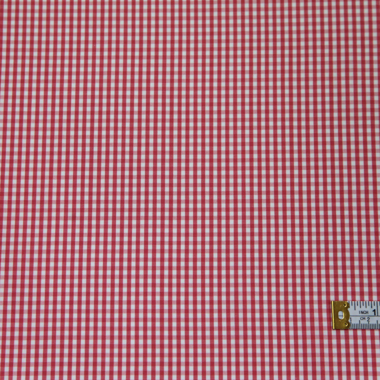 Red Gingham - Egyptian Cotton