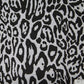 Knitted Ponti - Black/Grey Leopard print