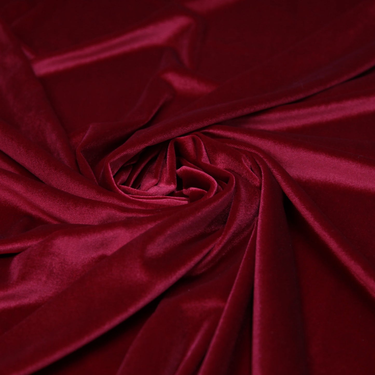 Stretch Velvet - Red
