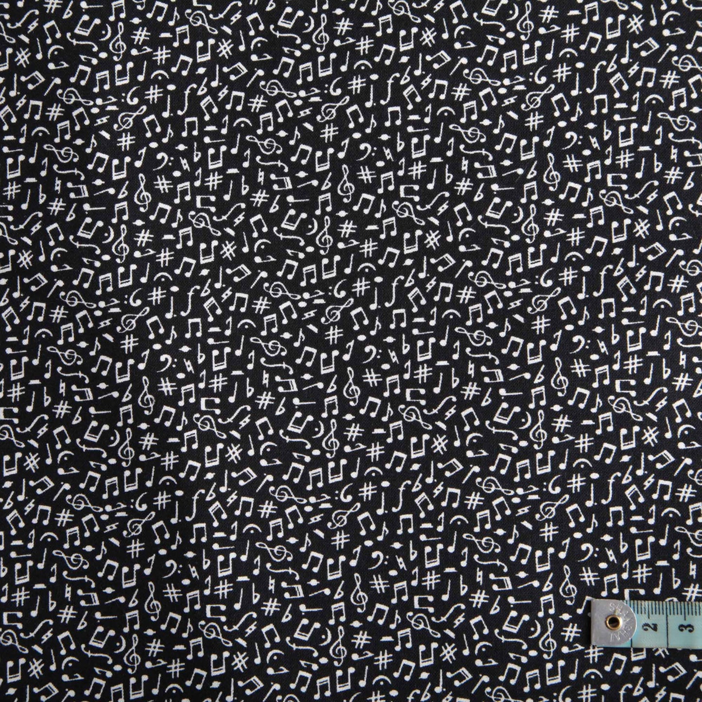 All That Jazz Mini Musical Notes - Black