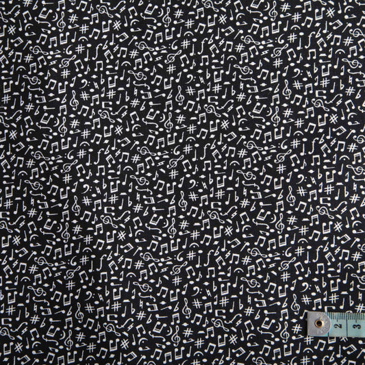 All That Jazz Mini Musical Notes - Black