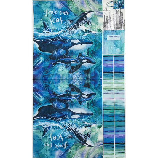 Whale Song - Bag Panel