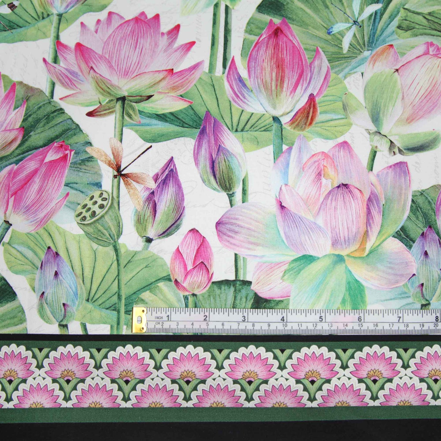 Water Lillies - Border Print