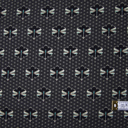 Water Lillies - Geometric Dragonflies