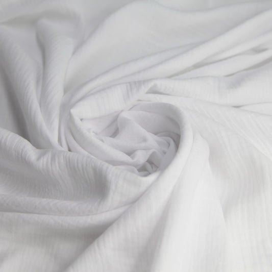 Double Muslin - White