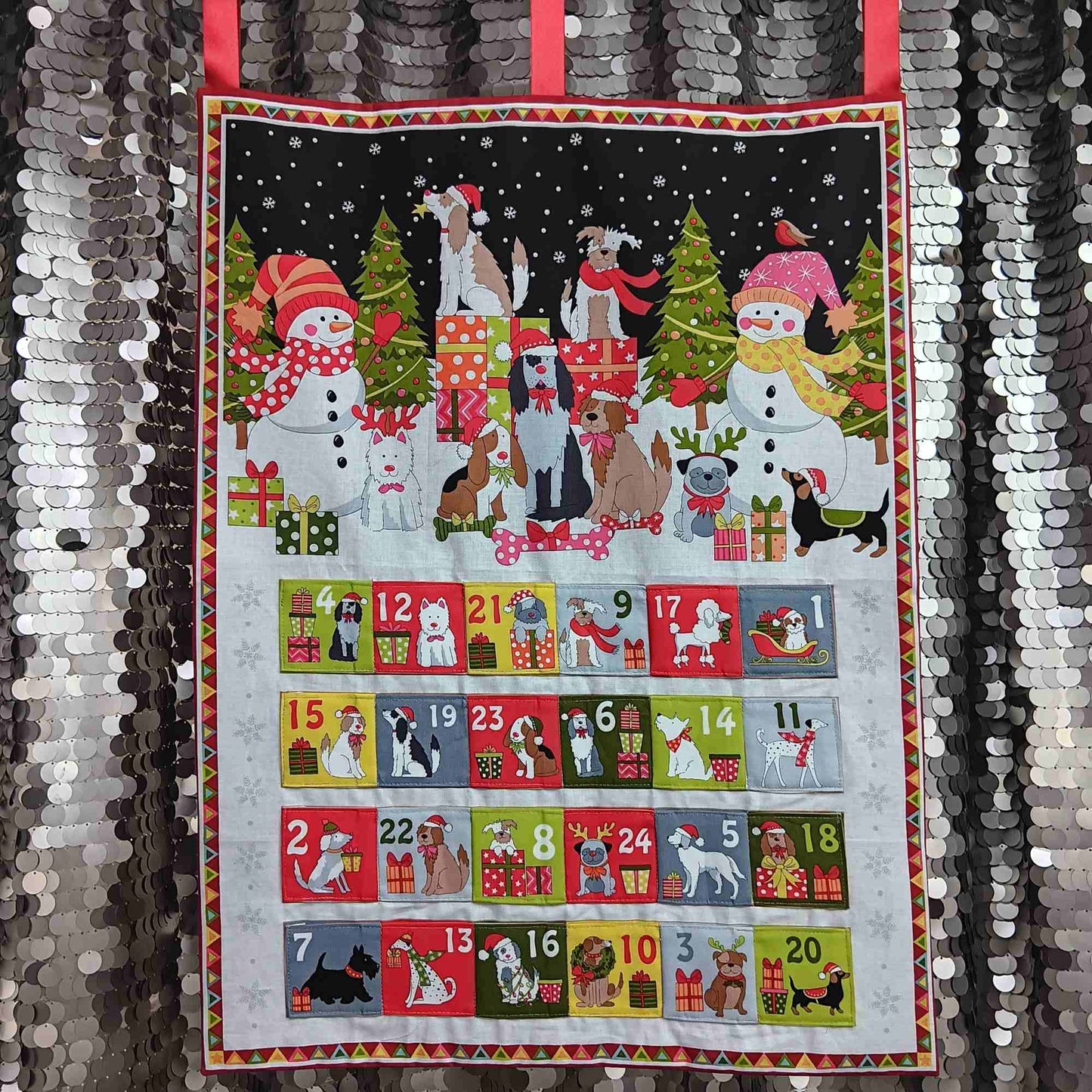 Yappy Christmas Advent Calendar - Ready Made