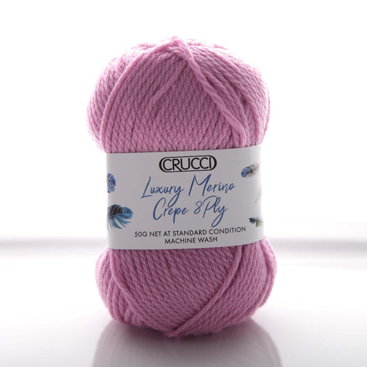 Luxury Merino Crepe 8 Ply