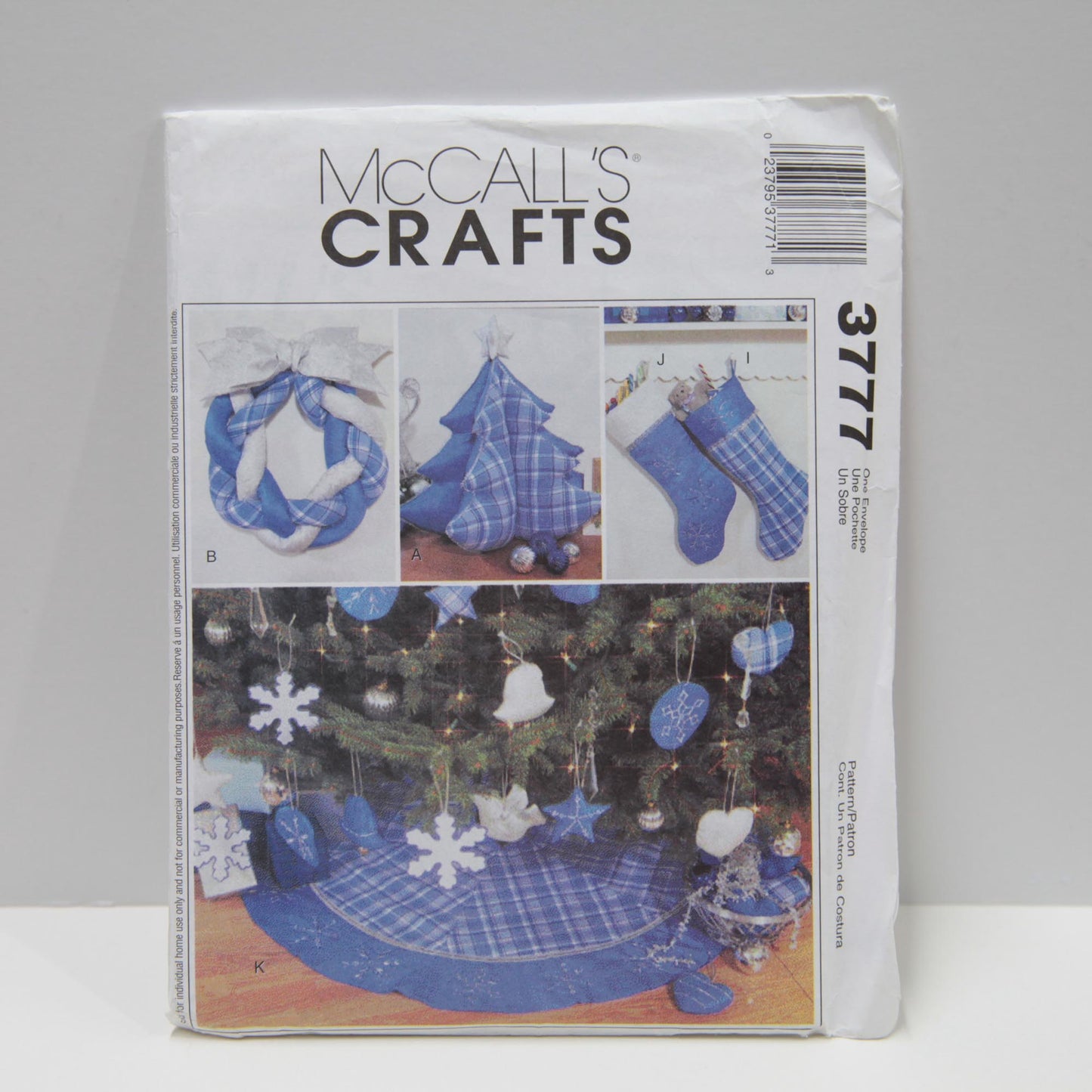 M3777 Blue Christmas Decorations