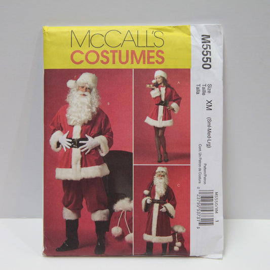 M5550 Santa and Mrs Santa Costume
