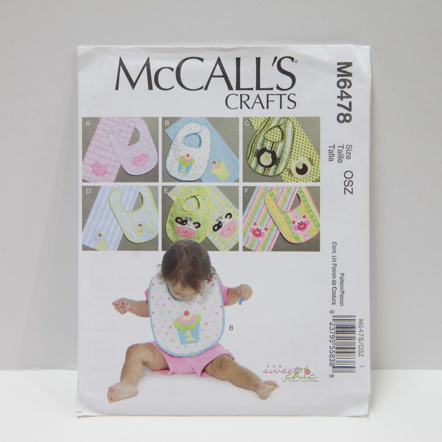 M6478 Bibs and Burp Cloths