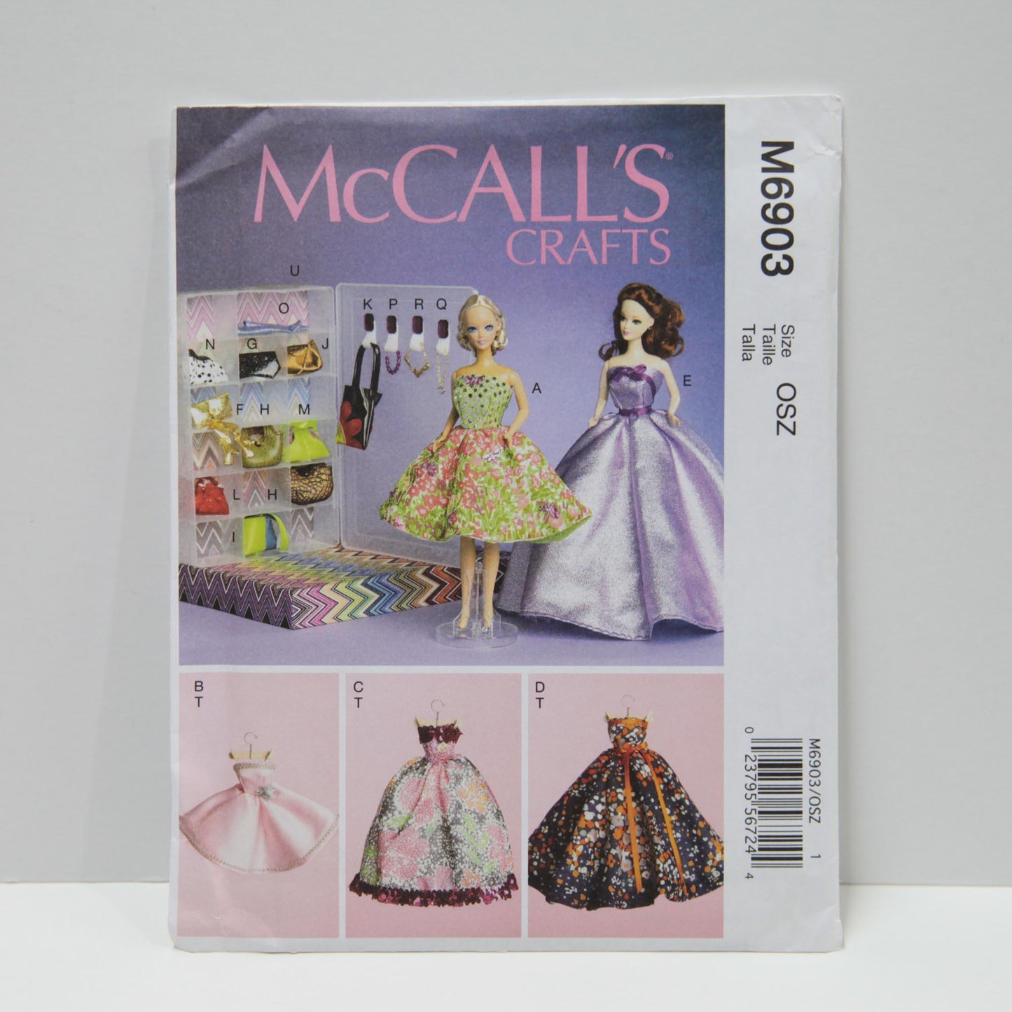 M6903 Barbie Fashion Doll Clothes
