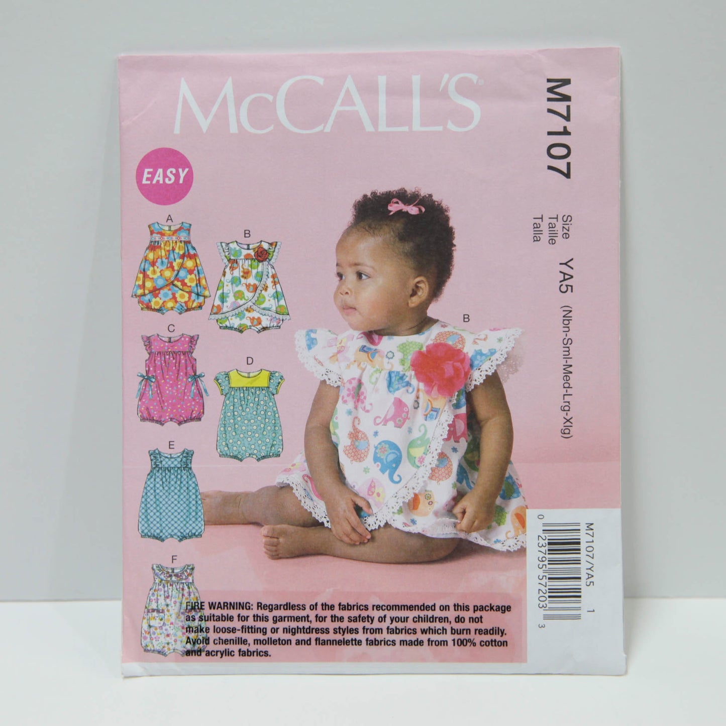 M7107 Infants Rompers