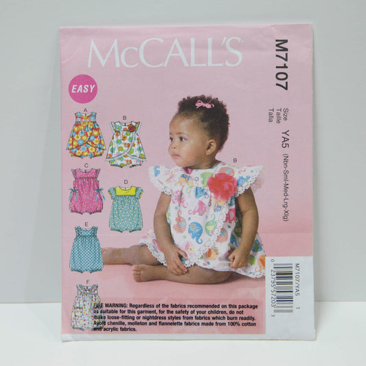 M7107 Infants Rompers