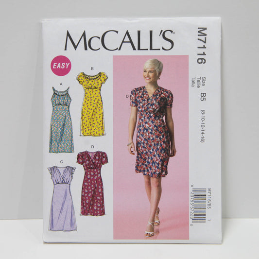 M7116 Misses Dresses