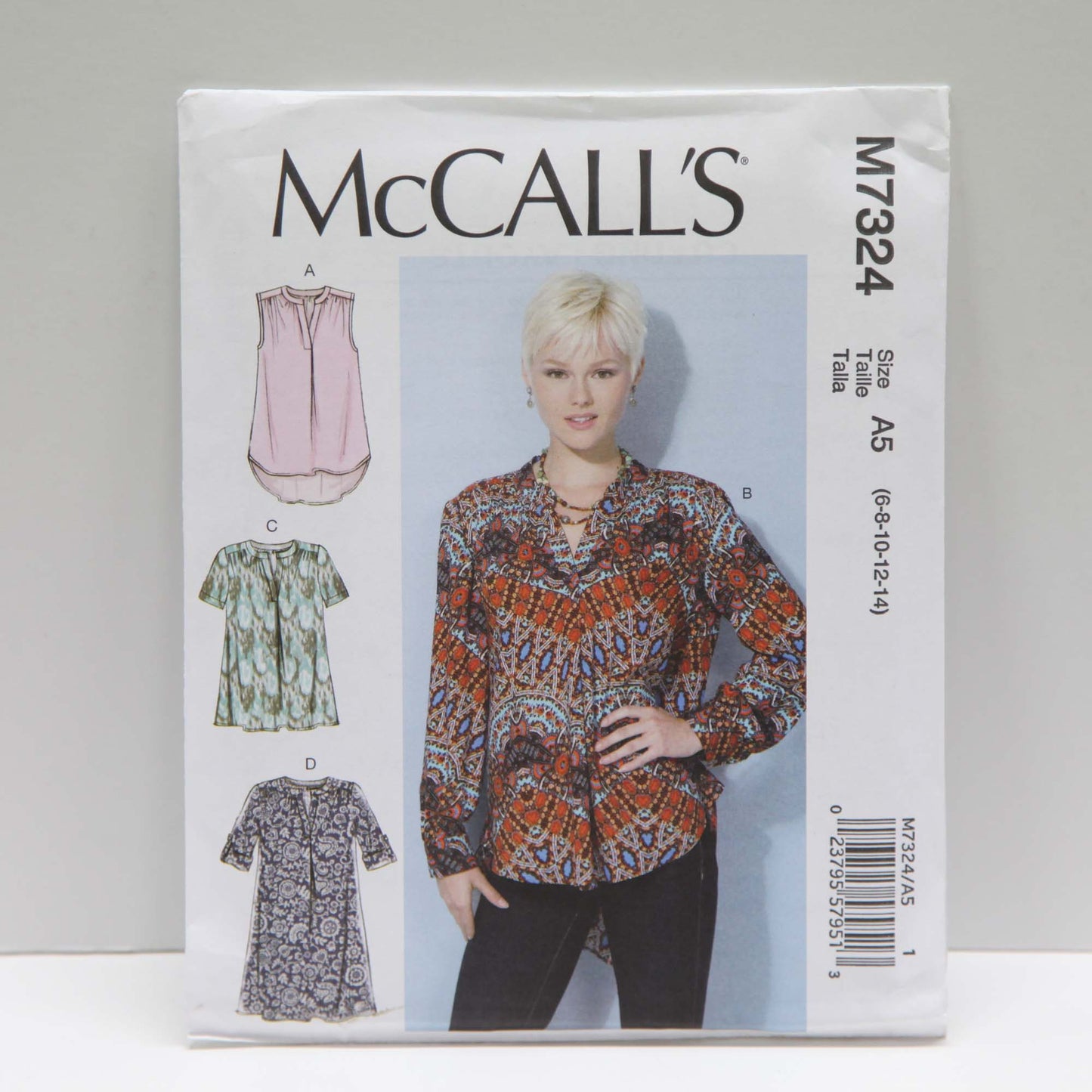 M7324 Misses Tops and Tunic