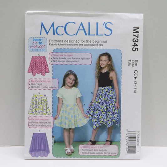 M7345 Childrens Skirts