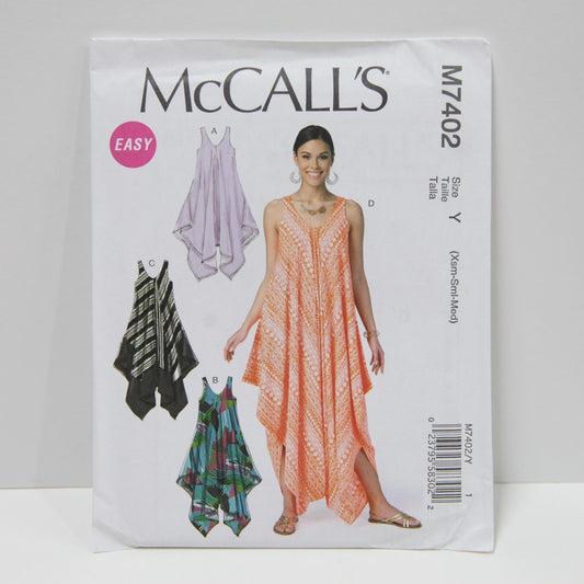 M7402 Misses Dresses and Jumpsuit