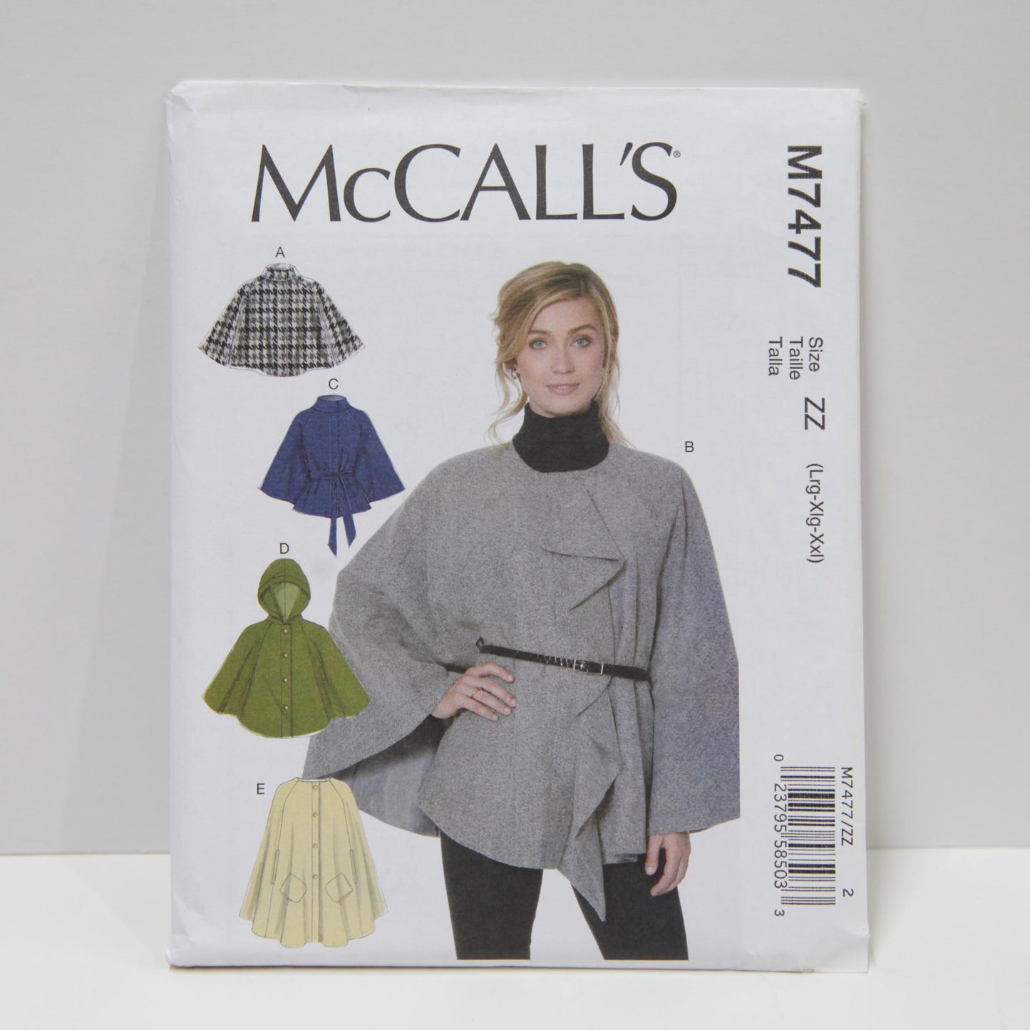 M7477 Misses Capes and belt