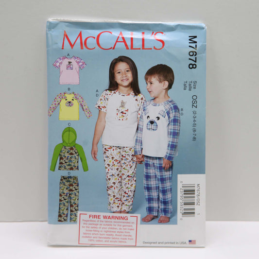 M7678 Childrens Tops and Pants