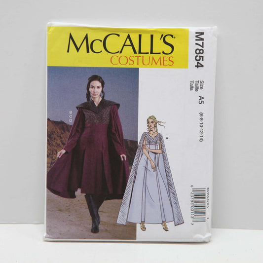 M7854  Misses Costume