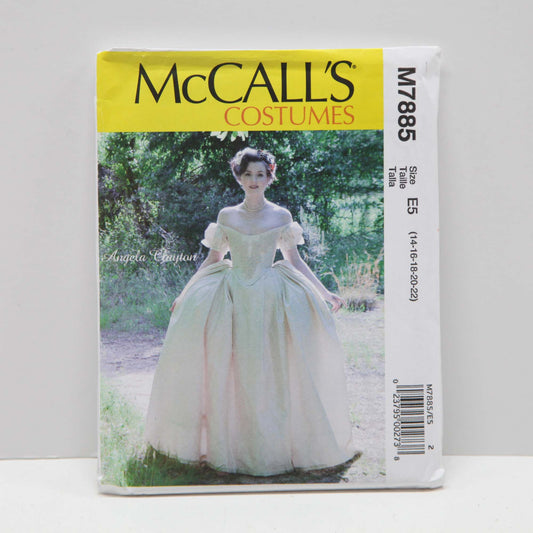 M7885 Misses Period Costume