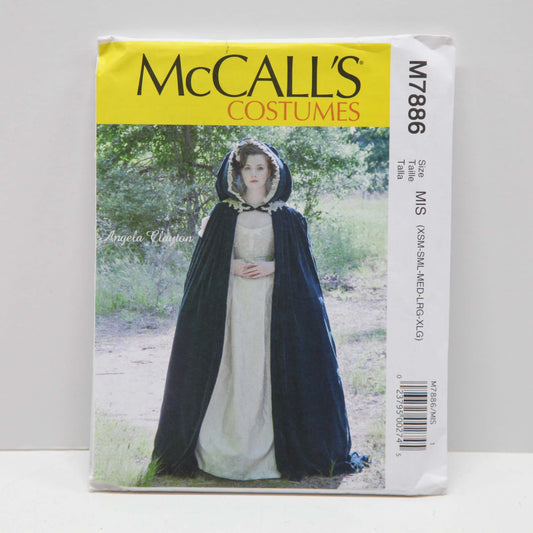 M7886 Misses Period Costume - Cape