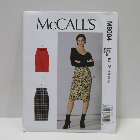 M8004 Misses Skirts and Belt