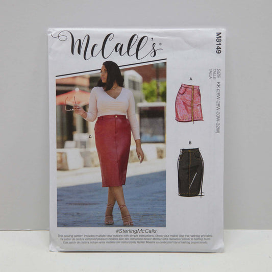 M8149 Misses and Womens Skirts