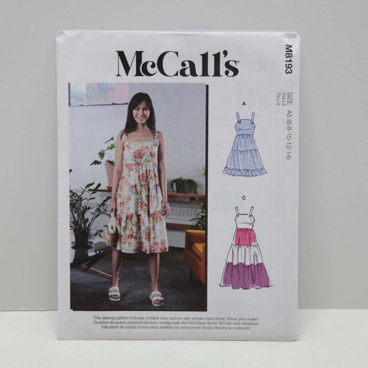 M8193 Misses Dresses