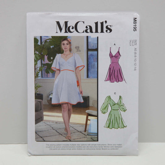 M8195 Misses Dresses