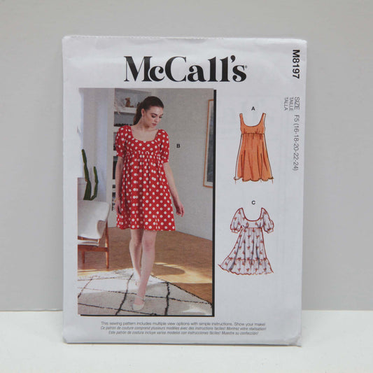 M8197 Misses Dresses