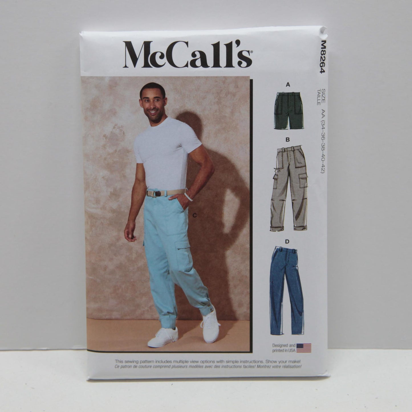 M8264 Mens Shorts and Pants