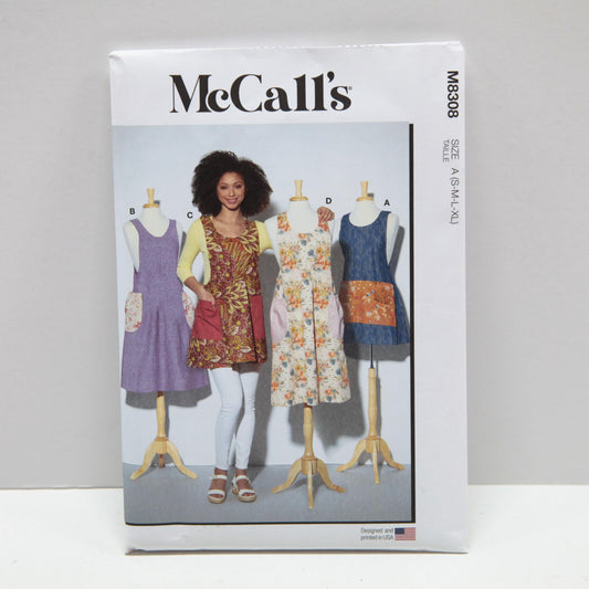 M8308 Misses' Aprons